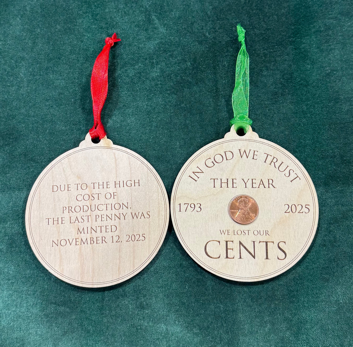 Penny Ornament