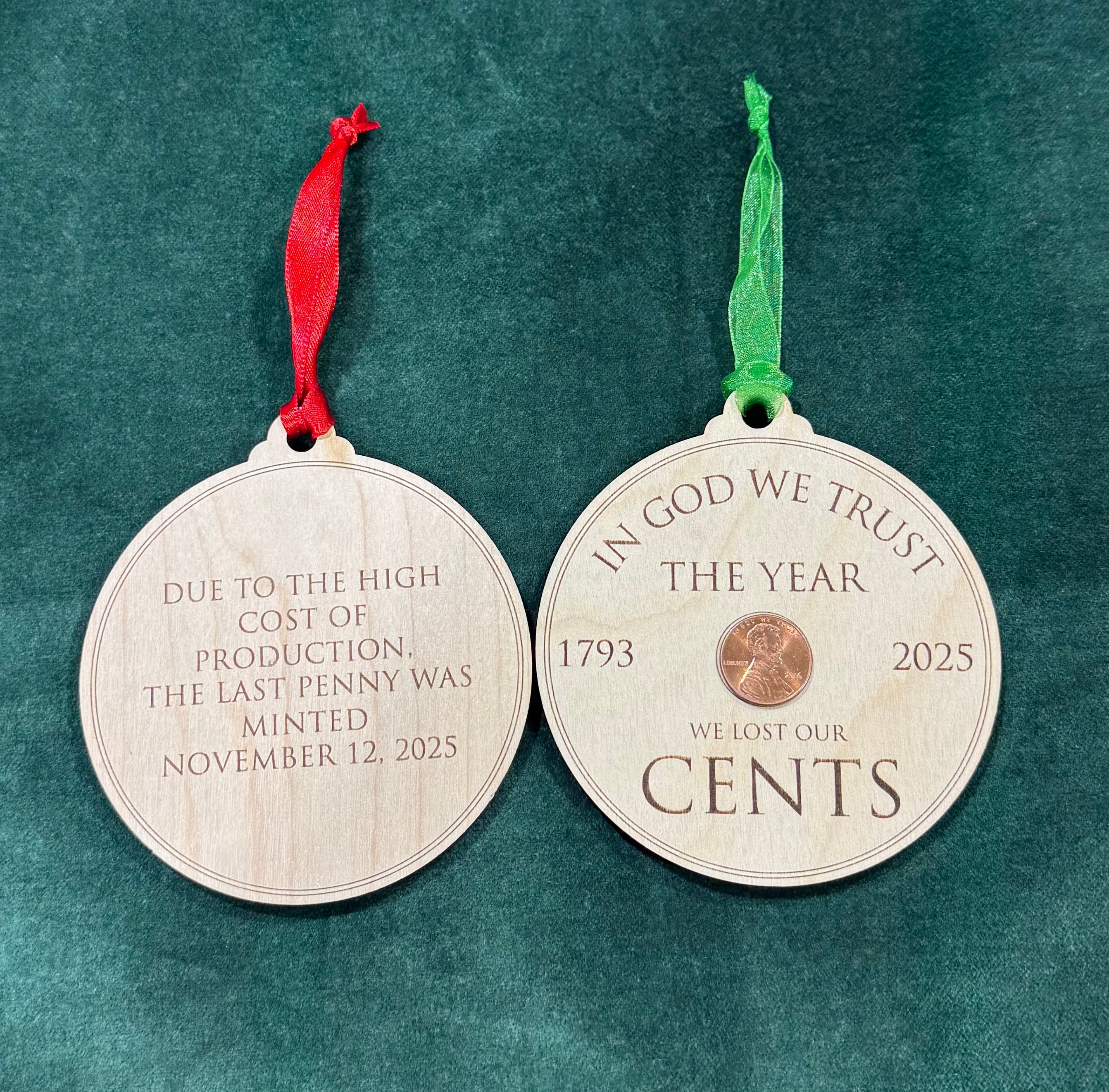 Penny Ornament