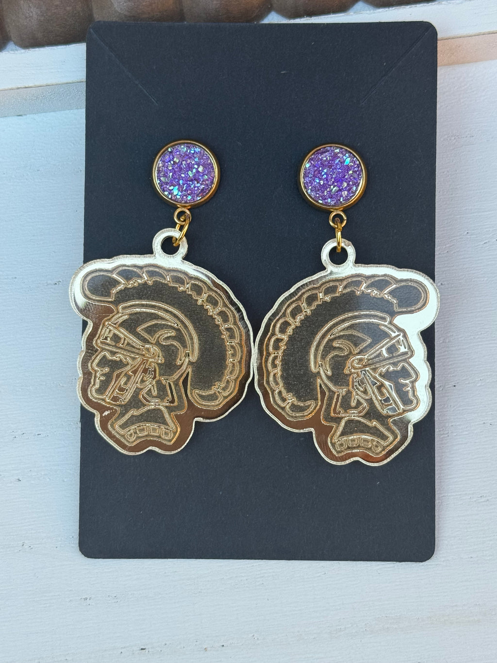 Acrylic earrings