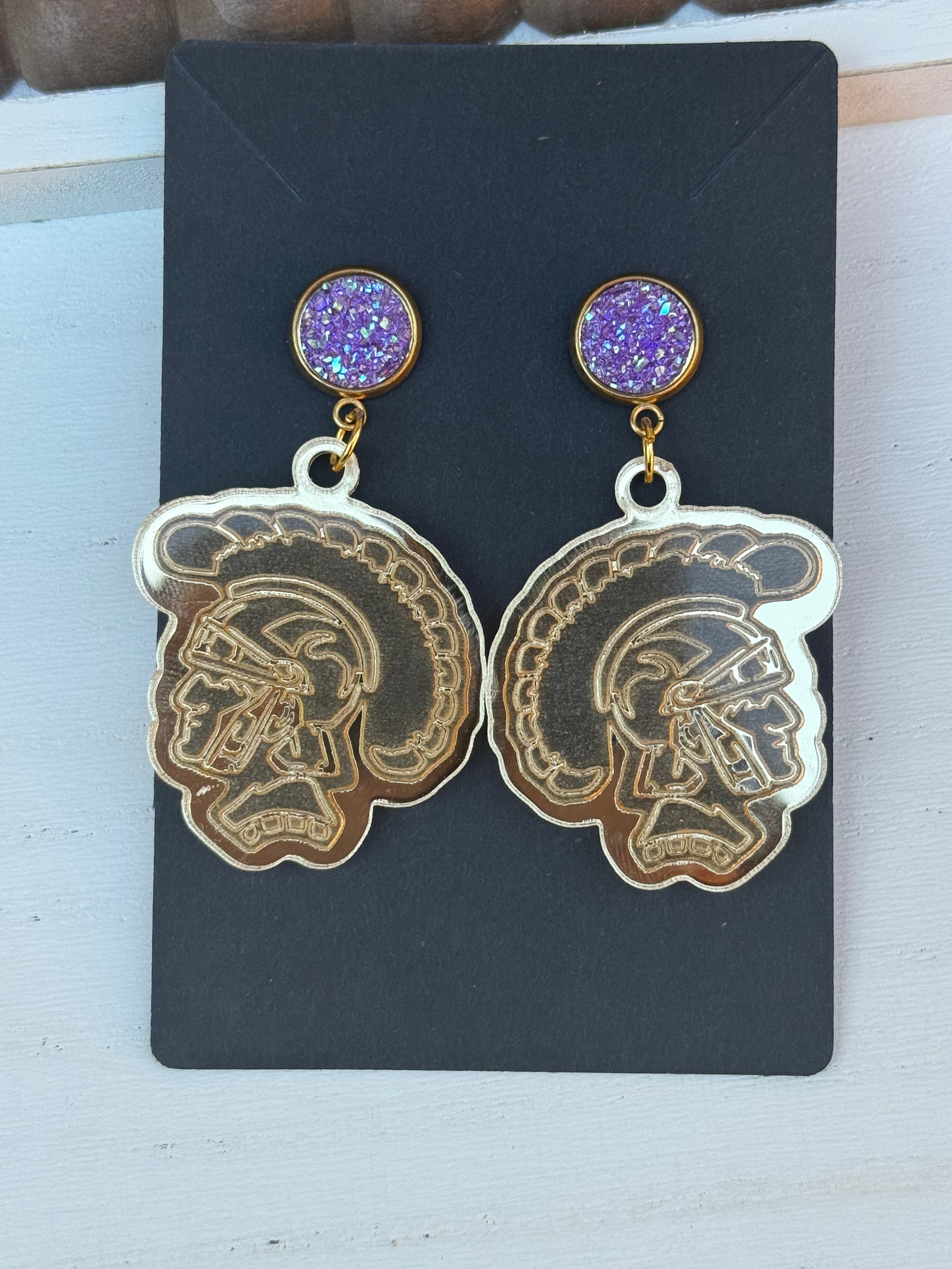 Acrylic earrings