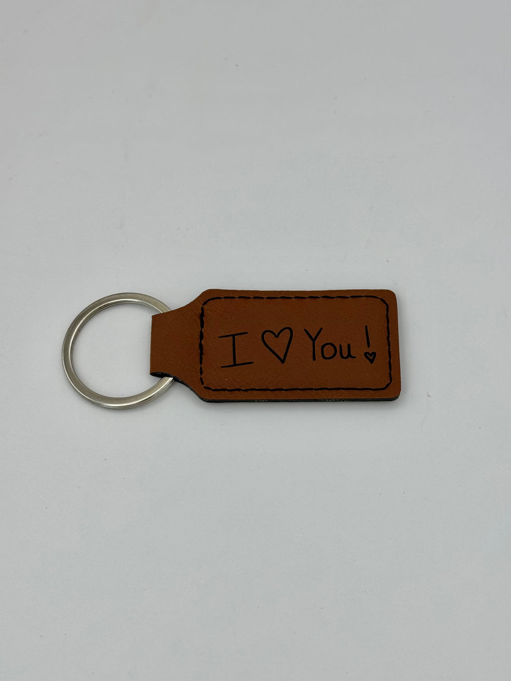 Personalized Rectangular Keychain
