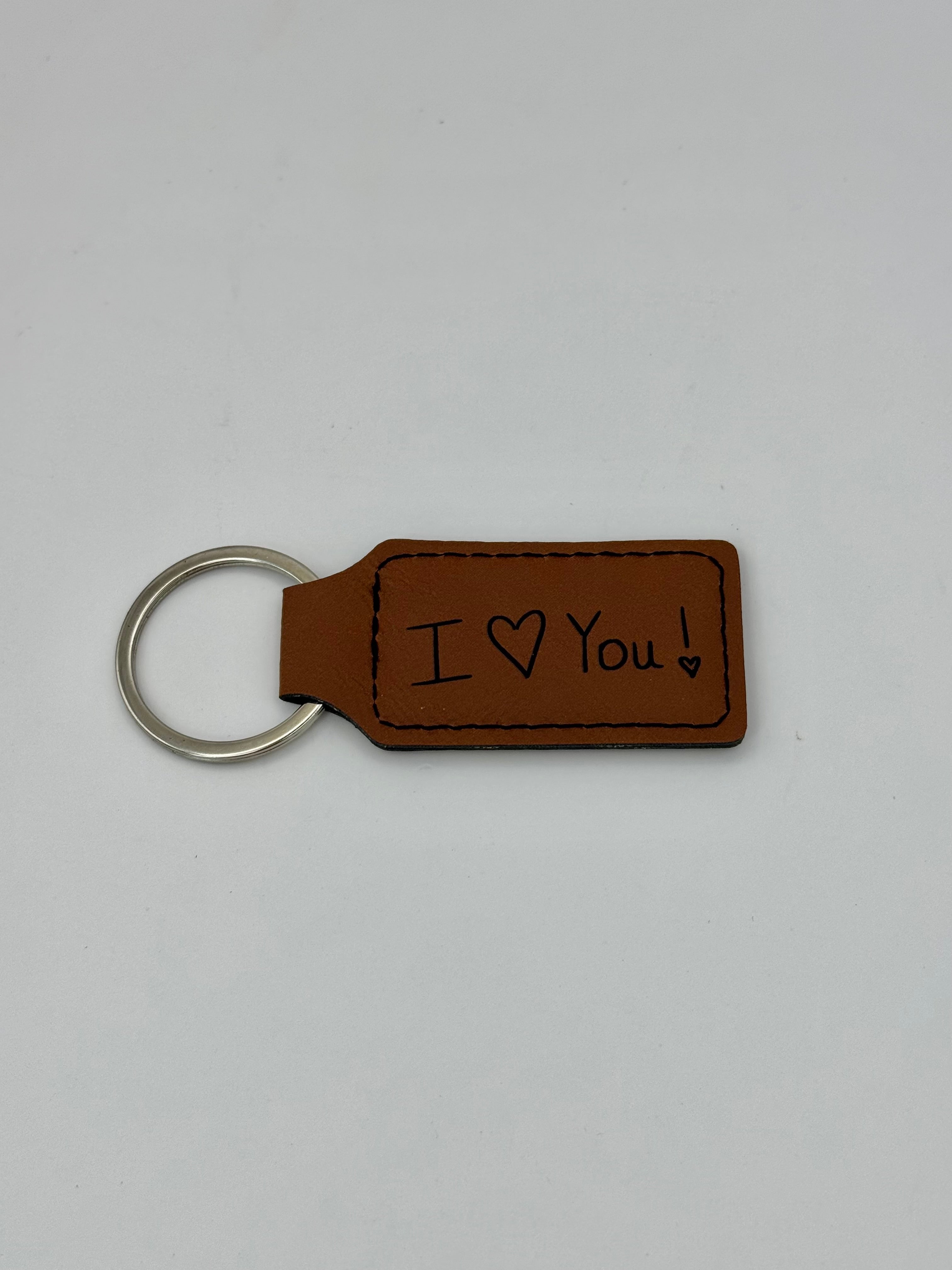 Personalized Rectangular Keychain