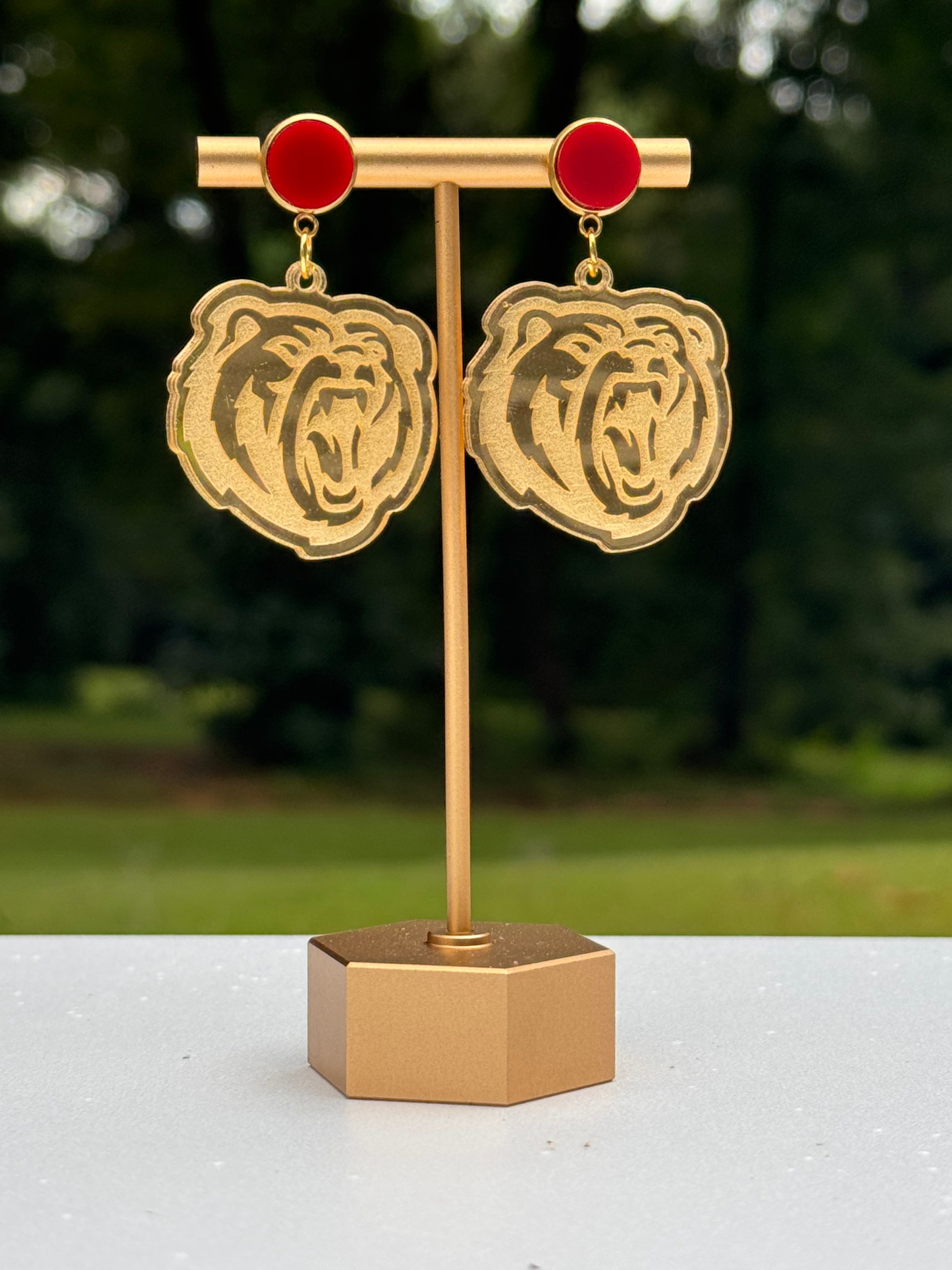 Bears Acrylic Earrings