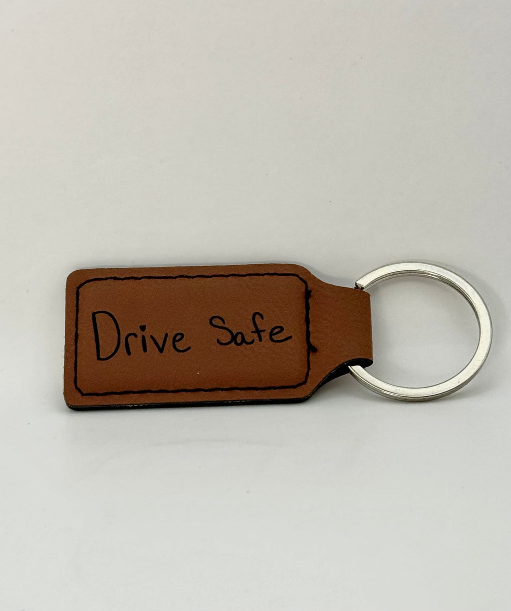 Personalized Rectangular Keychain