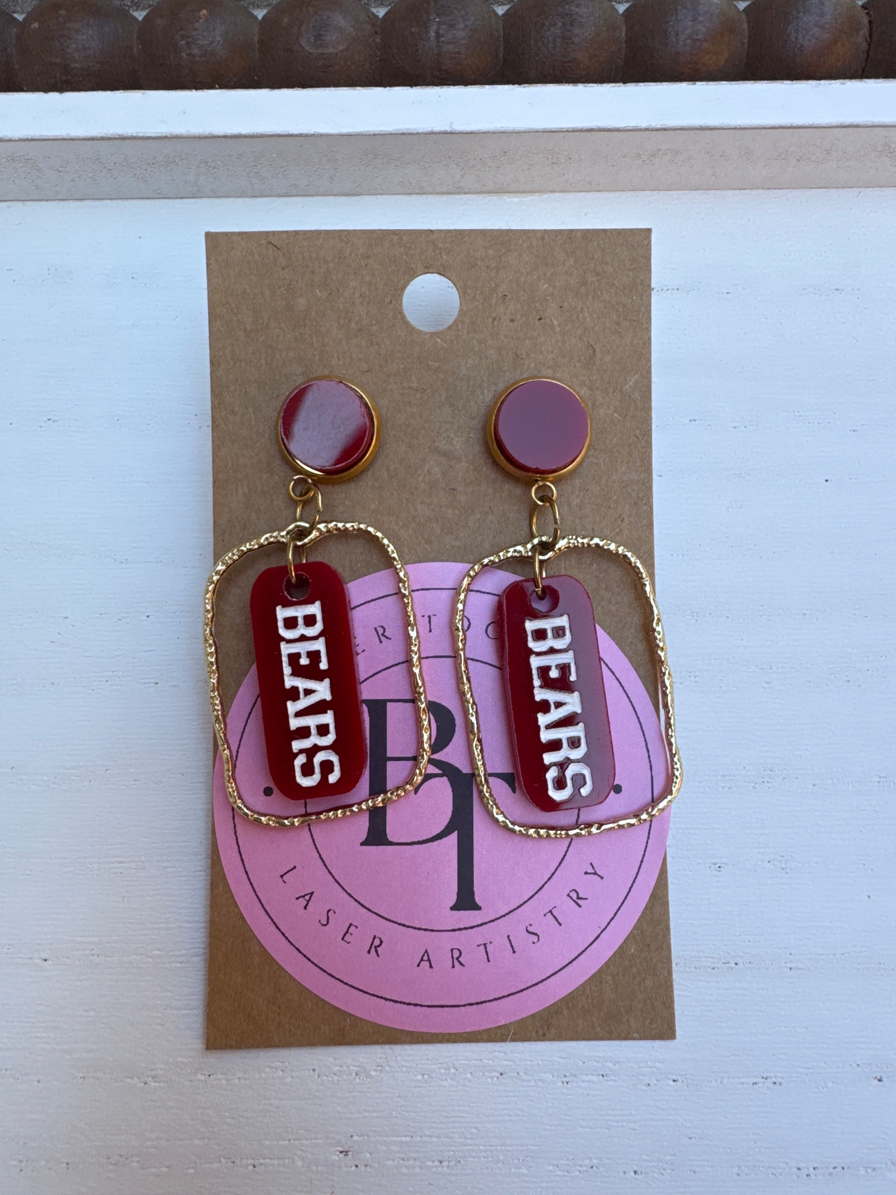 Robertsdale Bears Earrings
